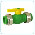  Double Union Brass Ball Valve ( Double Union Brass Ball Valve)