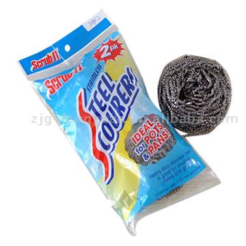  Stainless Steel Scourers (Stainless Steel éponges)