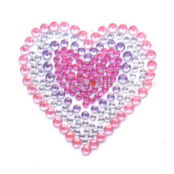  Rhinestone Sticker / Tattoo for Mobile, iPod, MP3 ( Rhinestone Sticker / Tattoo for Mobile, iPod, MP3)