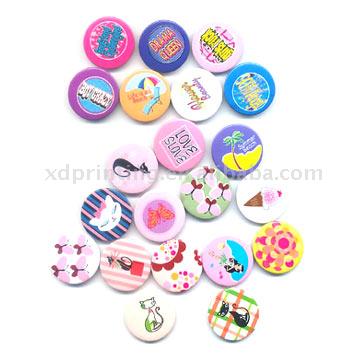  Tole Badges, Pins & Buttons ( Tole Badges, Pins & Buttons)