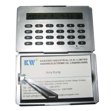  Magic Calendar, Calculator, Name-Card Holder (Magic Kalender, Taschenrechner, Name-Card Holder)