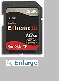  Sandisk Extreme III Secure Digital memory Card