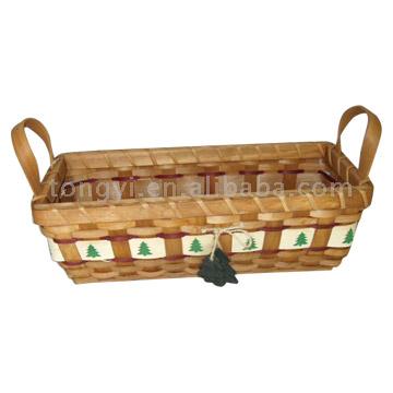  Christmas Bread Basket (Рождественский хлеб корзины)