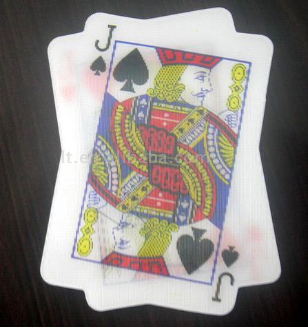  3D Lenticular Playing Cards (3D чечевичным Игральные карты)