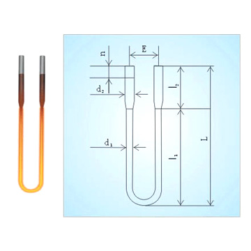  MoSi2 Heating Element (Élément chauffant MoSi2)