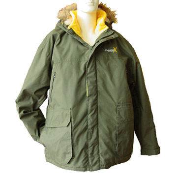  Men` Jacket with Polyester Padding