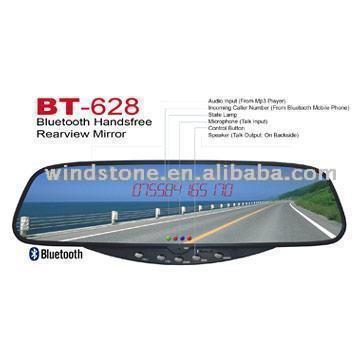  Bluetooth Handsfree Rearview Mirror ( Bluetooth Handsfree Rearview Mirror)