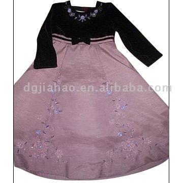  Children`s Velour Dress (Детское платье велюр)