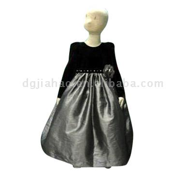  Children`s Velour Dress ( Children`s Velour Dress)