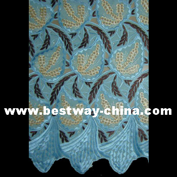  African Hand Cut Voile Lace (Afrique Hand Cut Voile Dentelle)