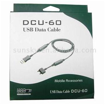  USB Data Cable Compatible for Sony Ericsson Mobile Phone (Compatible USB Data Cable for Sony Ericsson Mobile Phone)