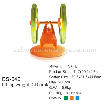  CD Stand (Weight Lifting Style) (CD Stand (Weight Style de levage))