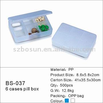  6-Case Pill Box (6-Case Pill Box)