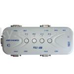  2-Port KVM Switch with 2 Sets of 6` Cables ( 2-Port KVM Switch with 2 Sets of 6` Cables)