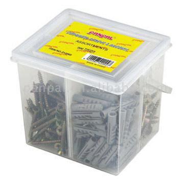  Anchor and Chipboard Screw Set (200pcs) ( Anchor and Chipboard Screw Set (200pcs))