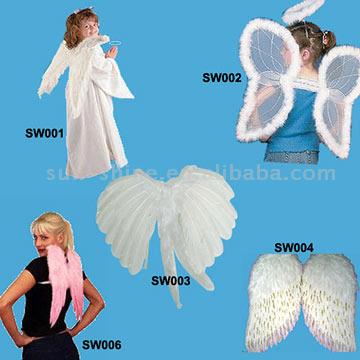  Feather Angel Wings and Halo ( Feather Angel Wings and Halo)