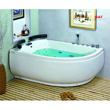  Computerized Massaging Bathtub With Top Pillows (Компьютеризированная Массажные ванны с топ подушки)