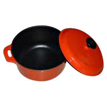  Enameled Cast Iron Dutch Oven (Эмалированные чугунные голландской печи)