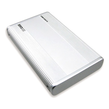  High Quality 3.5" SATA HDD to USB 2.0/SATA Aluminum Enclosure (Высокое качество 3,5 "SATA HDD с USB 2.0/SATA алюминиевый корпус)