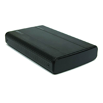  High Quality 3.5" USB2.0 Aluminum Enclosure (Black) (Высокое качество 3,5 "USB2.0 алюминиевый корпус (черный))