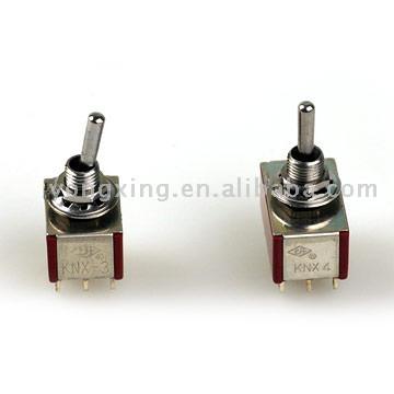  Miniature Toggle Switches (Interrupteurs à bascule miniatures)