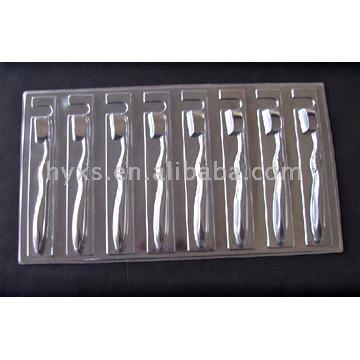  Plastic Packing for Toothbrushes (Kunststoff-Verpackung für Zahnbürsten)