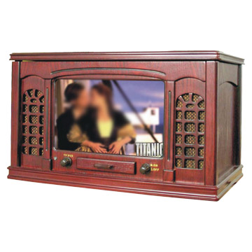  Classical TFT-LCD TV with DVD Player (Классическая TFT-LCD телевизор с DVD-плеер)