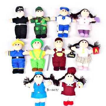  Plush Dolls with Outfit (Peluches avec Outfit)