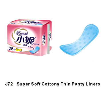 Super Soft Cottony thin Panty Liners (Мягкий пушистый тонкие трусики Вкладыши)