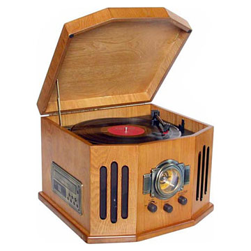  Classical Wooden Radio (RP-002) (Классические деревянные Радио (РП-002))