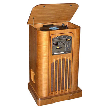  Classical Wooden Radio (RP-015) (Radio Classique en bois (RP-015))