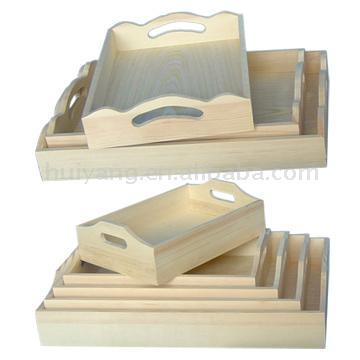  Wooden Trays ( Wooden Trays)