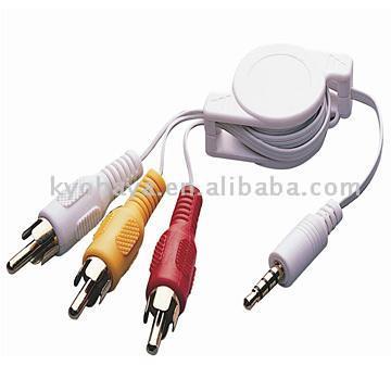  A/V Cable for iPod Photo ( A/V Cable for iPod Photo)