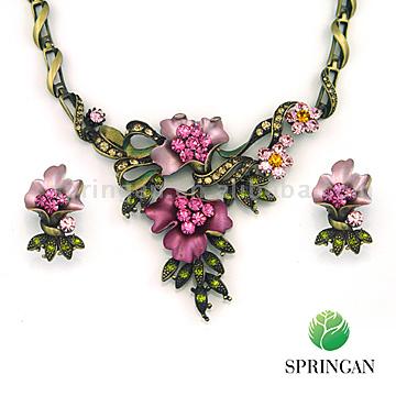  Fashion Flower Jewelry Set (Fashion Flower Jewelry Set)