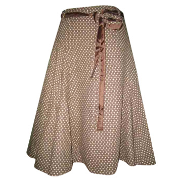  Delaine Long Skirt (Легкая плательная ткань длинную юбку)