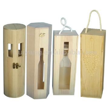  Wooden Wine Boxes (Boîtes en bois du vin)