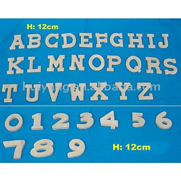  Wooden Letters & Numbers ( Wooden Letters & Numbers)