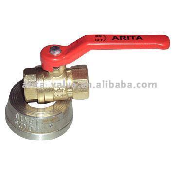  Brass Ball Valve (Messing-Kugelhahn)