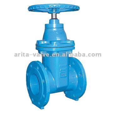  Gate Valve with Rubber Sealing ( Gate Valve with Rubber Sealing)