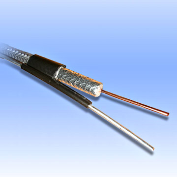 RG 6 90% Standard Shield with Messenger Coaxial Cable (RG 6 90% Bouclier standard avec Messenger Câble coaxial)