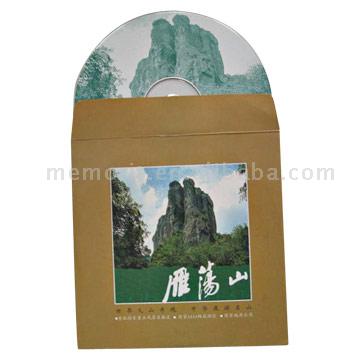  Cardboard CD Sleeve With or Without Flap ( Cardboard CD Sleeve With or Without Flap)