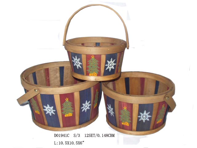  Packing Christmas Basket (Упаковка рождественские корзины)