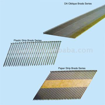  DA Oblique Brads, Plastic Strip Brads, Paper Strip Brads ( DA Oblique Brads, Plastic Strip Brads, Paper Strip Brads)