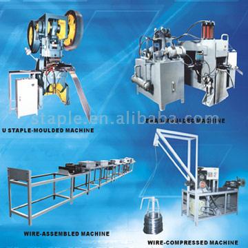  Pneumatic Brad and Staple Making Machine