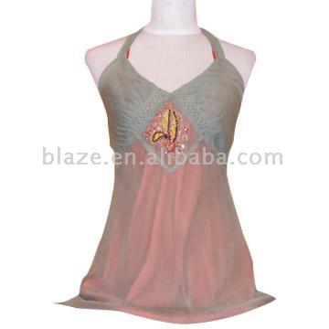  Silk Top with Embroidery ( Silk Top with Embroidery)
