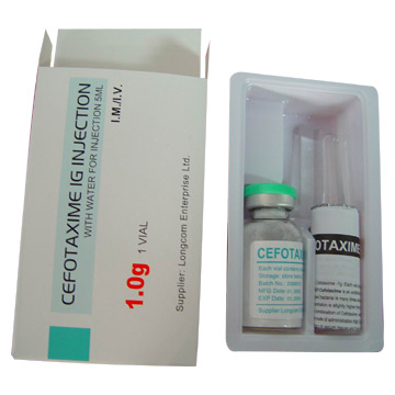  Cefotaxime with Water for Injection (Céfotaxime avec l`eau pour injection)