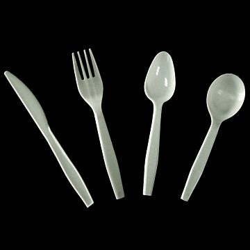  Plastic Cutlery (Пластиковые столовые приборы)