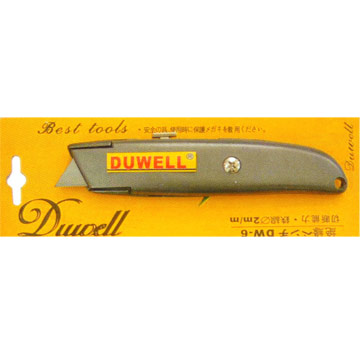  Utility Knife with Die Cast Body (Couteau utilitaire avec Die Cast Body)
