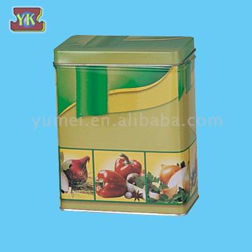  Back-Covered Rectangular Tin (B k-крытый прямоугольный Tin)