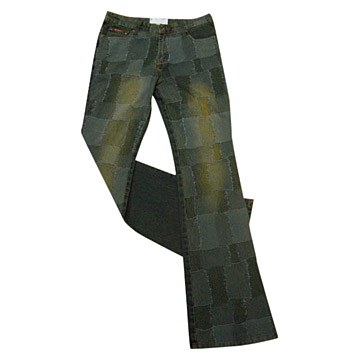  Ladies` Fashion Jeans